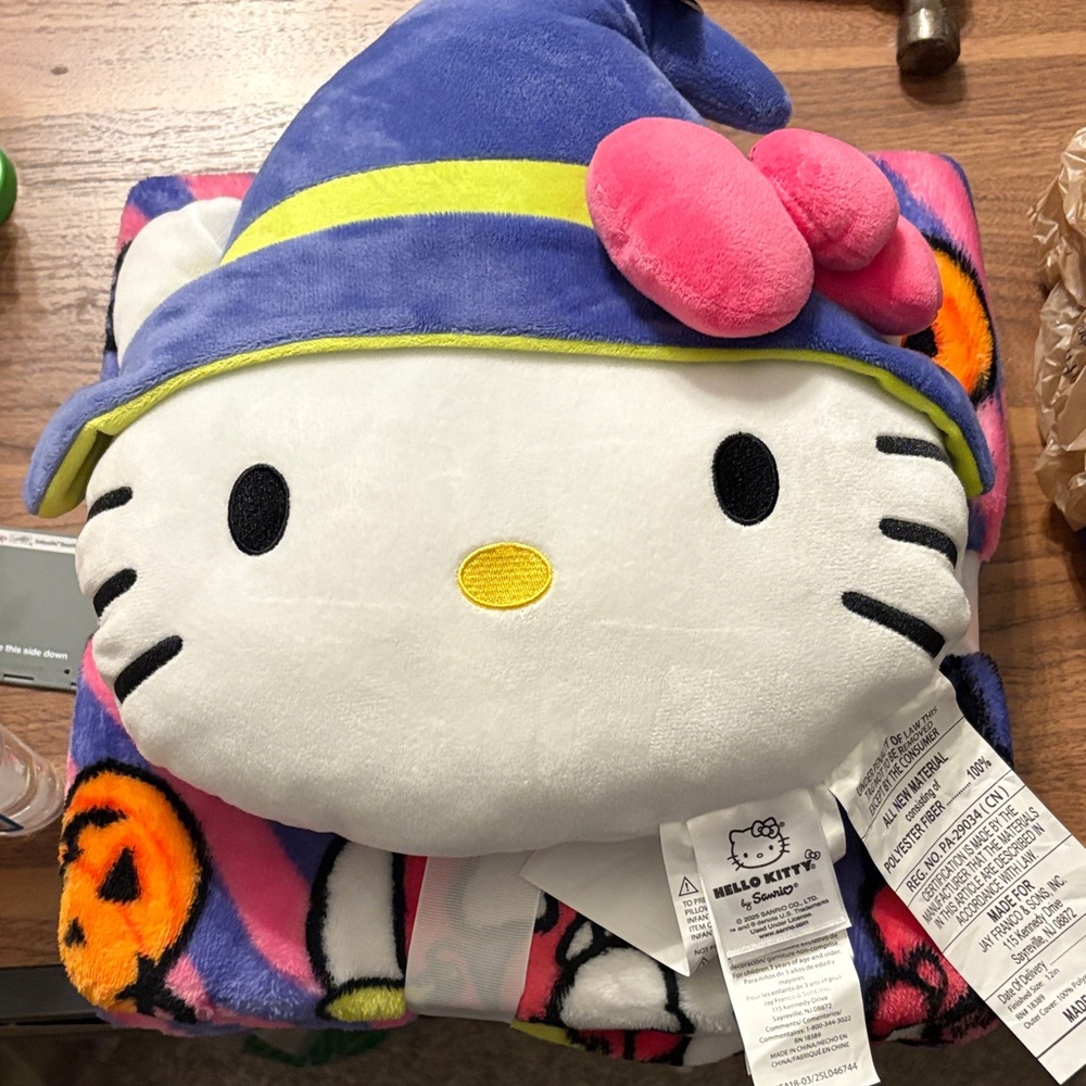 Hello Kitty Halloween Plush Set with Pink and Purple